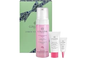 Collistar Cofanetto Regalo Donna Viso Idroattiva+ con Mousse Detergente Lenitiva 180ml + Crema Idratazione Profonda 25ml + Hydro-Gel Occhi 5ml – Idratante, Lenitivo, Naturale