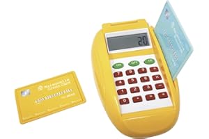 ODS 33811 Lecteur de Cartes de crédit avec Accessoires Rouge