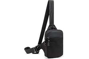 GENERIC Small Sling Bag Cross Body Chest Bag Men Women Crossbody Shoulder Bag,Lightweight Nylon Crossover Bag for Travel Hiking Cycling Camping Outdoor Sports