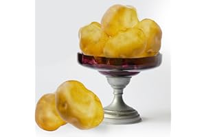 Tuxiaobu Patate finte, 6 pezzi, in plastica sintetica, decorazione di frutta artificiale