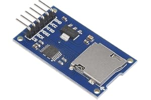tinxi® Module de Micro SD Carte SPI Micro Lecteur Memoire SD TF Carte memoire Carte Module Bouclier pour Arduino