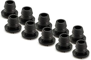 NICHT ANGEGEBEN 10 pezzi bicicletta telaio cavo guida passaggio beccucci protezione tappo tappo tappo 6 mm nero