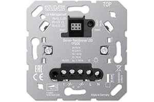 Jung 1712DE Serien-Tastdimmer Universal LED
