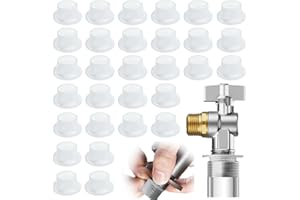 MOVYEE 30 Pezzi Rondelle del Rubinetto,Anello di Tenuta in Silicone per 1/2 inch Universale Rubinetti,Guarnizione per Temperature dell'Acqua Comprese tra 0-100°C (Stile 3)