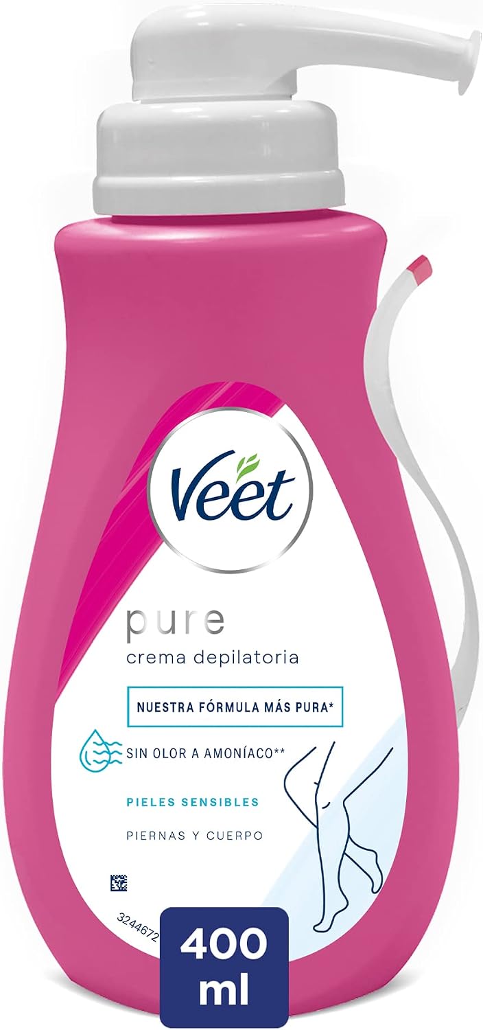 Veet Crema Depilatoria, 400 ml (Paquete de 1)