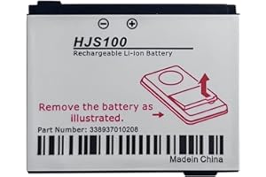 MUKUZI Batteria compatibile con Becker HJS 100, HJS-100, Map Pilot, Replaces Becker 338937010208 Mercedes Benz Map Pilot, VW Map Pilot (ricambio per HJS100)