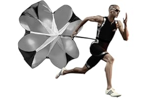 NAISIDIER Parachute de Resistance pour Football/Athlétisme/Entrainement à la Vitesse/Endurance