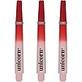 Unicorn Dart Shafts | Gripper 3 Two-Tone | Durable Nylon | Red and White | 3 Stems | Medium 44.2 mm