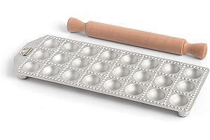 Marcato moule à ravioli - 24 raviolis ronds 4cm 8382