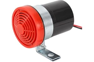 KIMISS Universal 12V Reverse Beeper 105db Car Alarm Back Up Horn ABS KX-5023 for Truck/Sedan Beeping Sound