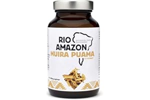 Rio Amazon 500 mg Muira Puama 5:1 Extract Vegetable Capsules - Pack of 90