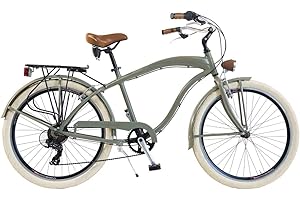 Via Veneto by Canellini Bicicletta Bici Citybike CTB Uomo Vintage American Cruiser Retro Via Veneto Alluminio