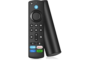 ILEBYGO Fire Remote Replacement for TV Stick(2nd/3rd Gen),TVs Stick(4K/4K Max/Lite),TV Cube(2nd/3rd Gen),Remote for Pioneer,Hisense,3rd Gen Smart TVs Smart TVs