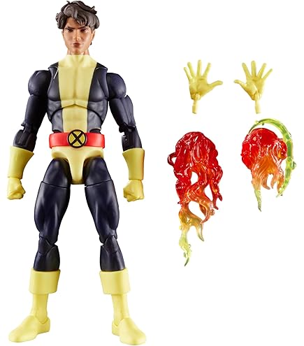 Marvel Hasbro Legends Series 6-inch Collectible Sunfire Action