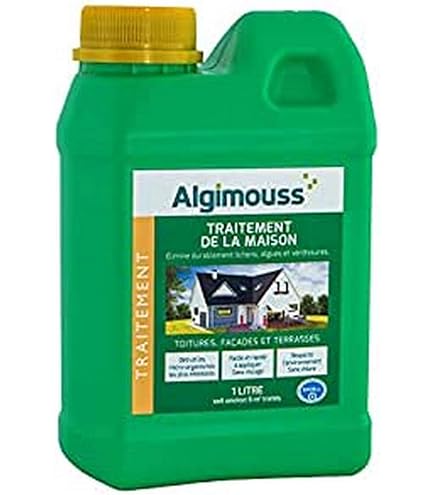 Traitement ALGIMACADAM Pour Parkings Et Surfaces Macadam - 5 Litres - Protection Durable Anti-Algues