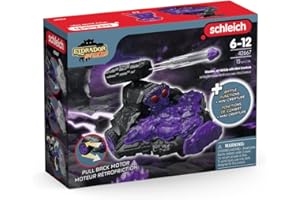 schleich 42667 Pojazd odrzutowy cienia z ministworkiem, od 7 lat, ELDRADOR CREATURES - Zestaw do zabawy, 15 kawałki