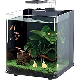 Haqos Cube Box 25 Ledli Sumplu Nano Akvaryum 18Lt Siyah