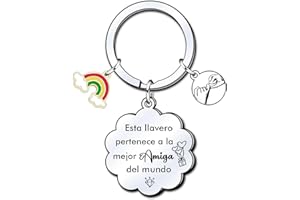 KJKJKJ Regalo Amigos, llaveros de amistad,Regalo Amiga,Llaveros Para Amigas,Hermanas Llaveros,Tu Mejor Amiga Regalo, Amigas Regalos de Cumpleaños,Regalo Graduación,Regalo Amigas Navidad