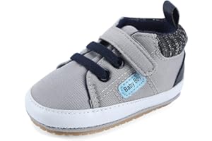MASOCIO Zapatos Bebé Niño Zapatillas Primeros Pasos Recién Nacido Plano con Suela Suave Antideslizante