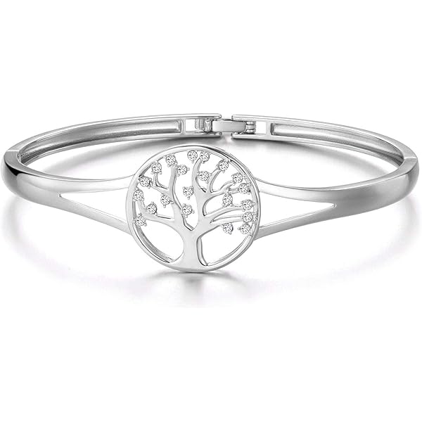 Bracciale rigido albero della vita – LUCKY JEWELS