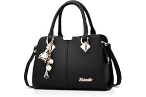 NICOLE & DORIS Sac a Main Femme Mode Sacs à Main Portés Epaule Elégant Sacs à Bandoulière PU Cuir Sac Cabas Pochette Sac Fourre Tout pour Shopper Fête Quotidien