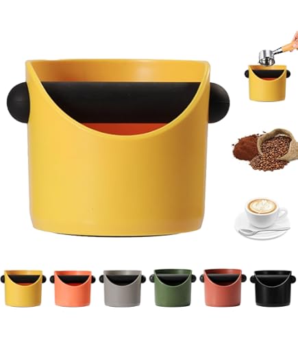 Contenitore Per Fondi Di Caffè - Scatola Portafiltro In Plastica ABS, 11x10x10cm - Foto 4