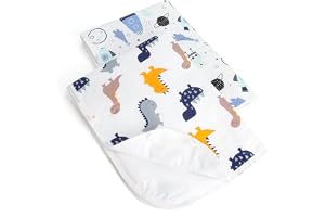 GZRXIOUS 2 stycken babyskötdynor 70 x 50 cm, 3 lager skötunderlägg | Tvättbar andas tvättbar Changing Mat Pad, återanvändbara skötmattor Baby EVA vattentäta skötdynor
