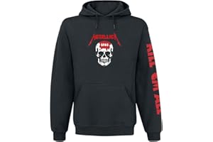 Metallica Kill 'Em All - Skull Männer Kapuzenpullover schwarz Band-Merch, Bands