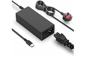 Jeestam 45W USB C Laptop Charger Compatible with HP, Dell, Lenovo, Acer, Asus, Samsung Chromebook, Google Type C Fast Charging Power Adapter