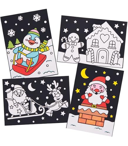 Guirlandes Halloween à Colorier - Lot De 10 Avec Motifs Frankenstein, Sorcière, Citrouille