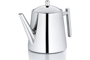 Kela Czajniki, stal 18/10, jasny srebrny, 14 x 14 x 18 cm