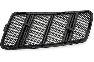 ‎ASUDARO Auto Motorhaube Lüftungsgitter,Asudaro ABS Auto Lufteinlassgitter Lufteinlass Gitter Schutzgitter Lufteinlässe Aufkleber Auto Lufteinlass Dekorative für W166 GL GL350 GL450 GL550 GL63 AMG,Links