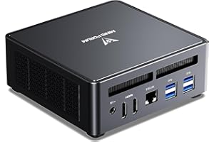 ‎MINIS FORUM MINIS FORUM Mini PC UM790 Pro,AMD Ryzen 9 7940HS 8 Kern 16Threads CPU 32 GB DDR5/1 TB PCIe4.0 SSD Mini Desktop Computer,AMD Radeon 780M,HDMI×2/USB4×2 Verbindung,WiFi,BT,USB3.2 × 4
