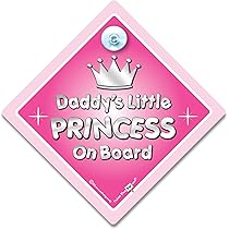 2pcs Princess On Board Sticker For Cars, Vesvory