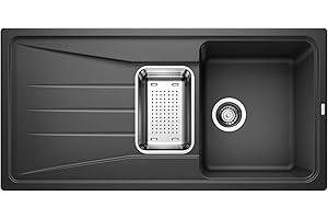 Blanco 519680 x Évier de Cuisine Sona 6 S-519 680 Anthracite, 60 cm Unterschrank