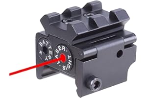 Hauska Tactique Mini Pistolet Laser Réglable Red Dot Sight Compact Fit Rail Mount 20mm Chasse Scopes Airsoft Lunettes de Visée