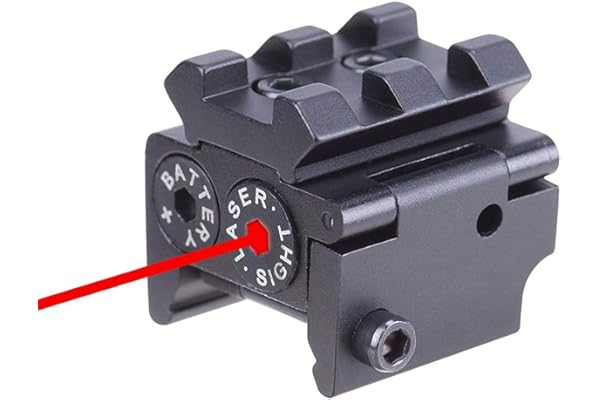 Hauska Tactique Mini Pistolet Laser Réglable Red Dot Sight Compact Fit Rail Mount 20mm Chasse Scopes Airsoft Lunettes de Visée