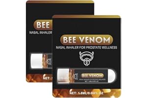 GÉNÉRIQUE 2 Pièces Bâton D'inhalateur Nasal Oveallgo BeeBoom | Inhalateur Nasal Naturel 1,8 Ml | Inhalateur Nasal Pour Le Bien Être La Prostate, Améliore La Circulation Sanguine, Nettoyez Votre Nez Et Profitez