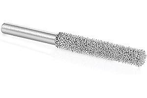 Kutzall Original Fresa a Cilindro, Albero da 1⁄8", Grana grossa - Accessorio Falegnameria per Attrezzi Dremel, Foredom, DeWalt, Milwaukee. Carburo di Tungsteno Abrasivo, (3.1mm) X (22.2mm), C-18-E