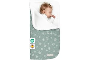 MIMUSELINA Saco Capazo Bebe Invierno Universal | para Carrito, Cuna y Silla de Paseo | Manta Bebe Invierno en Algodon Suave y Acogedor | 2 en 1: Saco 92x46 cm o Manta 92x92 cm | Hecho en España