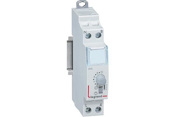 Minuterie modulaire 230V~ 50Hz et 60Hz - sortie 16A 250V~ - 1 module
