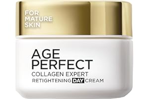 L'OREAL PARIS L’Oréal Paris Age Perfect Collagen Expert Retightening Day Cream 50+, Firmer, Supple, Moisturised and Hydrated Skin, Collagen AA Fractions, 50ml