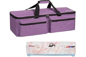 RZMAYIS Carrying Bag Compatible with Cricut Explore Air and Maker (Purple)