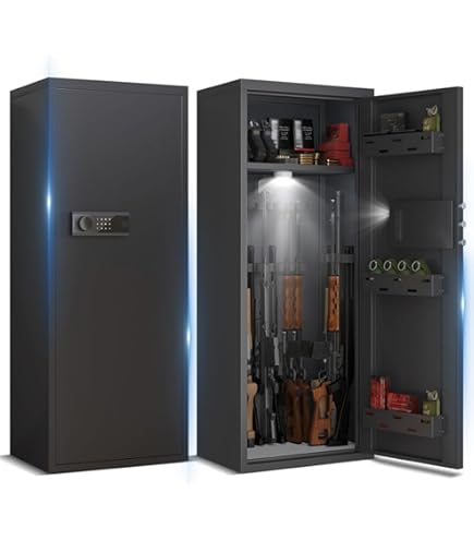 Coffre-fort Armoire Rietti Premium Modulable - 18 Armes Ou 13 Armes + étagères