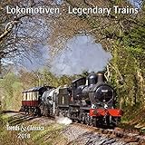 Lokomotiven Legendary Trains 2018 - Broschürenkalender - Wandkalender - mit herausnehmbarem Poster - Format 30 x 30 cm by DUMONT Kalenderverlag