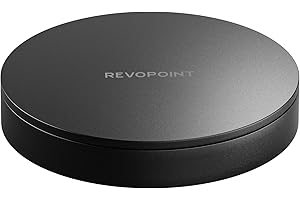 Revopoint Piastra Girevole Elettrica | 200kg Carico | Scansione Veloce | Ampia Piattaforma | Velocità Regolabile | Compatibile con Scanner 3D Revopoint