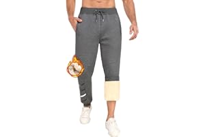 Niwicee Pantalon Jogging Homme Pantalon Polaire Chaud Doux, Pantalon de Jogging, Pantalons de Sport, Pantalon Jogging Leger, Pantalon de Survêtement