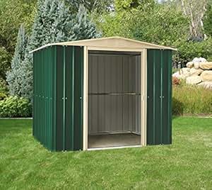 Globel Industries Metall Garten Gerätehaus Gartenhaus 8x6 ...
