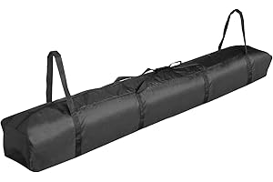 TINOALY Large Tent Storage Bag, 83x12x8in Oxford Cloth Pole Storage Bag Portable Long Awning for Party Waterproof Carry with Handles for Canopy Fishing Pole Tent Bracket