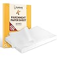 Katbite Baking Paper Heavy Duty 200 PCS, 12 x 16 Inchs (30x40cm) Greaseproof Paper Sheets, Non Stick Parchment Paper for Baking, Cooking, Freezing, for Oven, Kitchen, Air Fryer, Freezer, Pastry